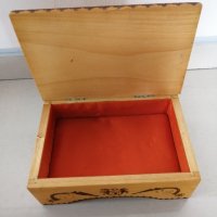 Дървена кутия 20.5 х 14 h 7.5 см. , снимка 5 - Други стоки за дома - 43253308