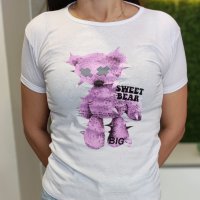 Дамска тениска , снимка 1 - Тениски - 43045681
