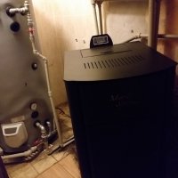 Комбинирано котле на твърдо гориво и пелети 50kW. + Пелетна горелка 50kW., снимка 3 - Отоплителни печки - 33113927