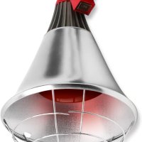Отоплителна лампа Ledivion за домашни птици с 250 W инфрачервена топлинна крушка, снимка 1 - Лед осветление - 43611376