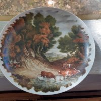 Стар порцелан Гърция колекционерска чиния IONIA, снимка 1 - Антикварни и старинни предмети - 38439988