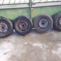 Зимни гуми с джанти 175/65R14, снимка 1 - Гуми и джанти - 42973263