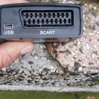 USB AV/ SCART Grabber, снимка 3 - Кабели и адаптери - 43396267