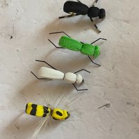 Изкуствени бръмбари за риболов на кефал, снимка 1 - Такъми - 33535511