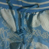 Нови плажни къси панталонки  S  размерсветло сини, снимка 3 - Къси панталони и бермуди - 28110533