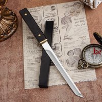 Къс японски нож танто М390 - 117Х190 , снимка 2 - Ножове - 43385047