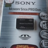 Sony 256MB Memory Stick Pro Duo , снимка 6 - Чанти, стативи, аксесоари - 43911135