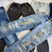 дънки за момиче , панталони за момиче 9-11 години цени от 3,50 лв, снимка 1 - Детски панталони и дънки - 28837060