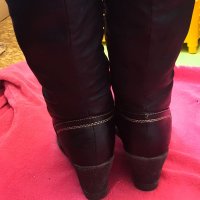 "Clara Barson"-черни зимни ботуши, снимка 10 - Дамски ботуши - 43273918