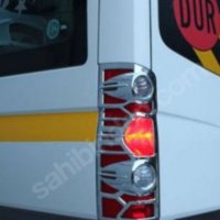 Хром задни стопове Fiat Ducato Peugeot Boxer Citroen Jumper Sprinter Crafter lt, снимка 1 - Аксесоари и консумативи - 32561750