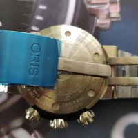 Масивен мъжки часовник ORIS Prodiver Chronograph 51мм quartz клас 6А+, снимка 9 - Мъжки - 28944650