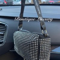 Кокетна чанта Alexander Wang с бляскъви камъчета , снимка 1 - Чанти - 38531448