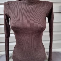 Блуза с дълъг ръкав и с поло яка  (модел 22), снимка 1 - Блузи с дълъг ръкав и пуловери - 38979667