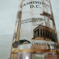 Стъклена халба за бира Вашингтон Белия дом Капитолия мемориал, снимка 7 - Чаши - 37375207