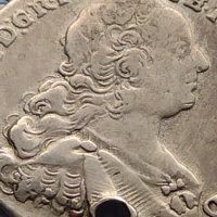 Сребърна монета 7 кройцера 1762г. Франц първи Гунзбург Австрия 24950, снимка 2 - Нумизматика и бонистика - 42968334