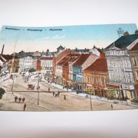 Интересна стара пощенска картичка от Чехословакия 1927г., снимка 7 - Други ценни предмети - 38513721