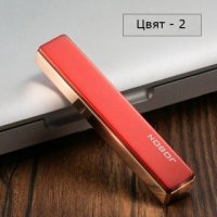 Супер тънка Луксозна USB запалка, снимка 4 - Запалки - 39305919