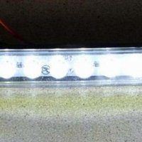 Диодни ЛЕД LED габарити за камион с 12 SMD диода, ЧЕРВЕНИ , 12-24V, снимка 3 - Аксесоари и консумативи - 35443440