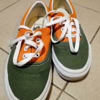 Оранжево-зелени гуменки VANS, номер 35, снимка 3 - Кецове - 38820493