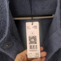 НАМАЛЕНА - OUI нова с етикет луксозна жилетка тип палто имитация кашмир, снимка 6 - Жилетки - 43244983