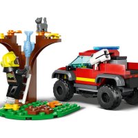 LEGO® City Fire 60393 - Пожарникарски камион 4х4, снимка 4 - Конструктори - 43199339