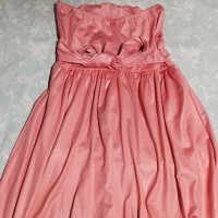 Розова рокля, снимка 3 - Рокли - 43406680