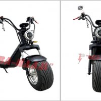Електрически скутер ’Harley’-3000W,60V,44aH+ЛИЗИНГ+Преносима батерия+Bluetooth+Аларма+Aмортисьори, снимка 1 - Мотоциклети и мототехника - 39497726