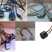 Компютърни кабели, адаптери и преходници - RS232 SCSI RJ45 Molex to 3pins 3.5mm, снимка 1 - Други - 39013295