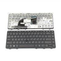 Клавиатура за HP ProBook 640 G1 645 G1 Black Frame Black With Pointing Stick US, снимка 1 - Части за лаптопи - 43476041