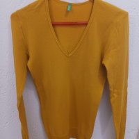Дамски пуловер Benetton р-M, снимка 1 - Блузи с дълъг ръкав и пуловери - 43571302