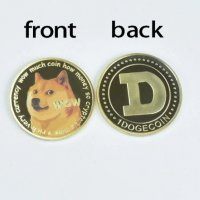 Dogecoin - позлатена колекционерска монета, снимка 9 - Нумизматика и бонистика - 33575020