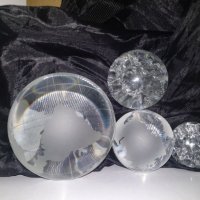 Стъклени топки за домашен шадраван-гравирани с земното кълбо 50мм., снимка 3 - Други - 34937438