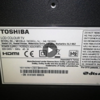 Продавам Toshiba 24L1863DG работещ, за части. , снимка 1 - Части и Платки - 44841732