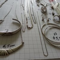 Сребърни верижки и висулки, снимка 12 - Колиета, медальони, синджири - 34675118