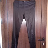 черен еластичен панталон /клин , снимка 1 - Панталони - 27812929