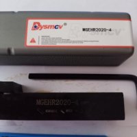 Комплект стругарски нож за рязане MGEHR 2020-4 с 10 пластини MGMN400 и ключ, снимка 3 - Други инструменти - 39223017