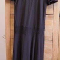 BANANA REPUBLIK кафява дълга рокля, снимка 2 - Рокли - 27901388
