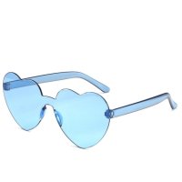 Водоустойчиви дамски очила подходящи за плаж и стъкла във формата на сърца , снимка 3 - Слънчеви и диоптрични очила - 42974629