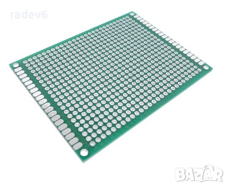 Прототипна платка 6x8см., двуслойна, снимка 1