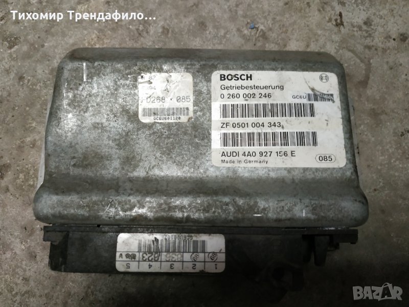 ECU AUTOMATIC GEARBOX AUDI A6 C4 100 2.6 4A0927156E, 4A0 927 156 E, 0260002246, 0 260 002 246, ZF050, снимка 1