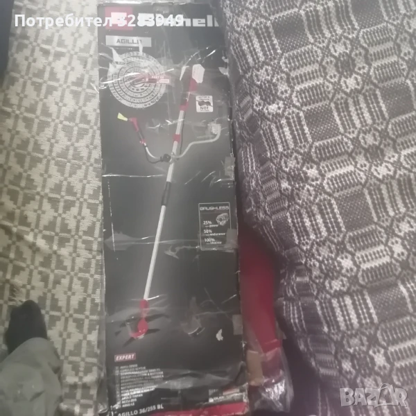 Акумулаторен тример Einhell Agillo Power X-Change, 36 V, 25.5-30 см, снимка 1