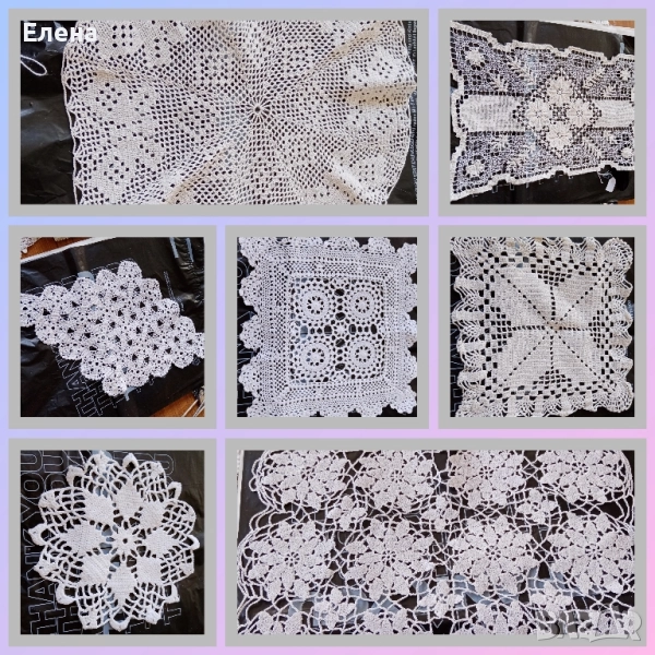 Плетени каренца на една кука , снимка 1