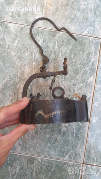 Стара МИНЬОРСКА ЛАМПА, снимка 1