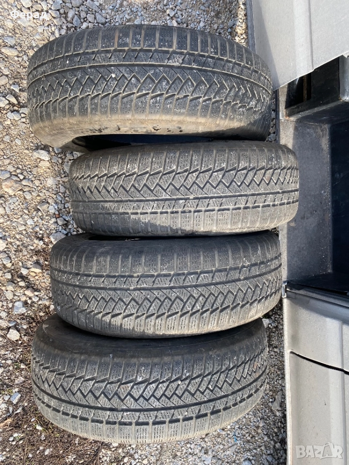 4бр зимни гуми 215/65/16 континентал, снимка 1