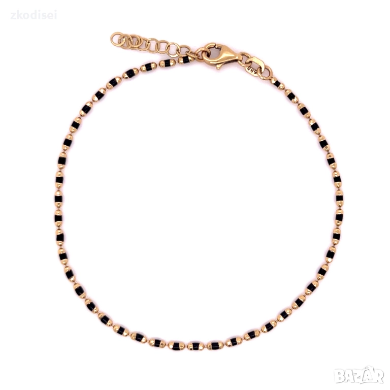 Златна дамска гривна 1,97гр. 20,0см. 14кр. проба:585 модел:36299-6, снимка 1