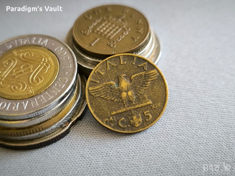 Монета - Италия - 5 чентесими | 1941г., снимка 1