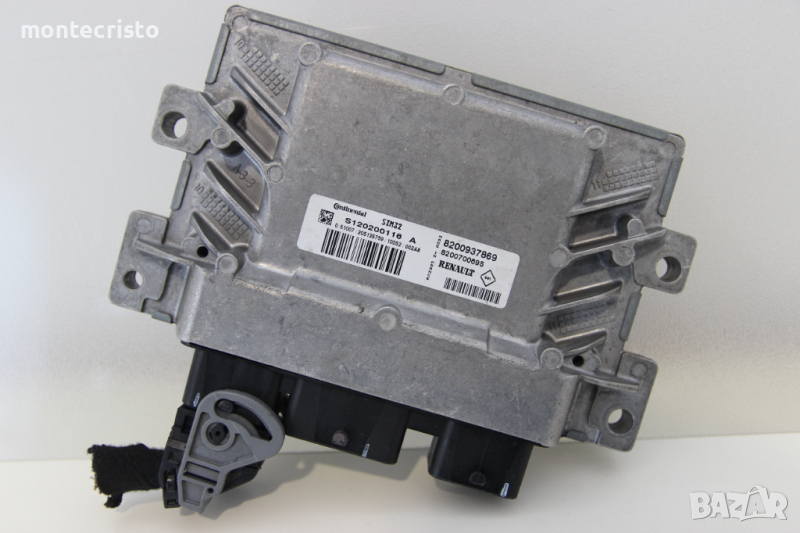 Моторен компютър Renault Clio (2005-2013г.) S120200116 A / S120200116A / 8200700695 8200937869 SIM32, снимка 1