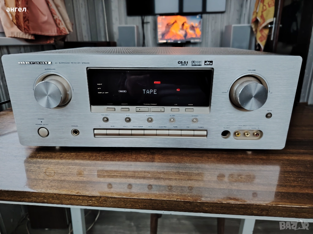 Marantz SR 6200 мощен транзисторен усилвател, снимка 1