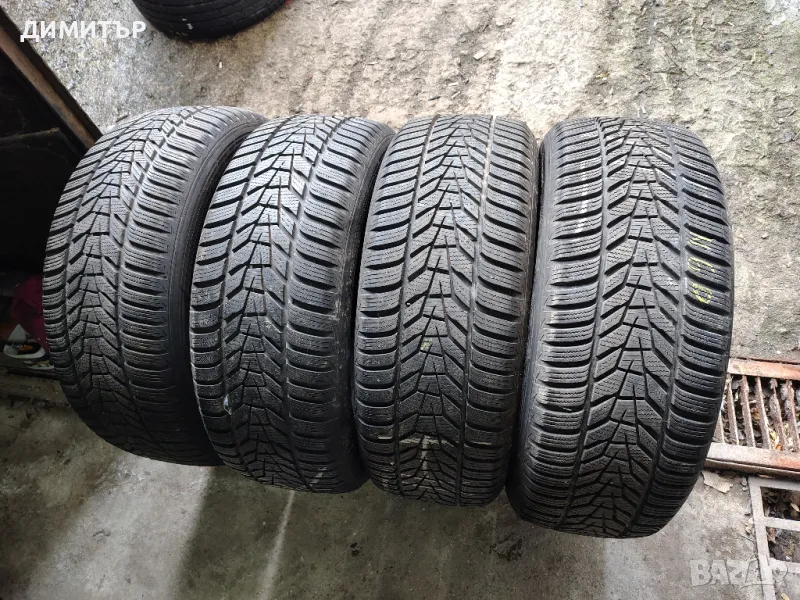 4бр.зимни гуми HANKOOK 235/55/18 100H DOT 3220, снимка 1