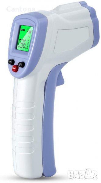 AXHKIO инфрачервен термометър за чело,  безконтактен цифров скенер с прецизно отчитане, снимка 1